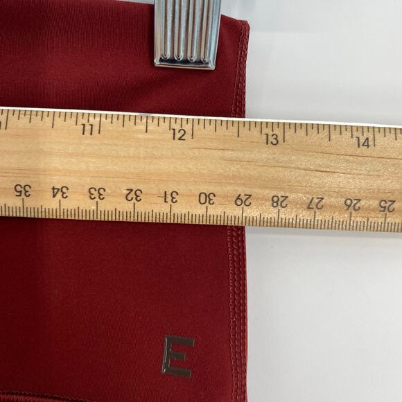 Everlane Leggings Womens Small Burnt Red Knee Length Active Workout Yoga Running - Picture 5 of 8